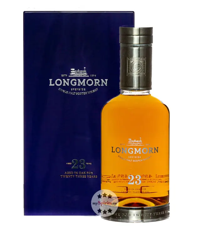 Longmorn 23 Years Speyside Single Malt Scotch Whisky / 48 % Vol. / 0,7 Liter-Flasche in Geschenkschatulle