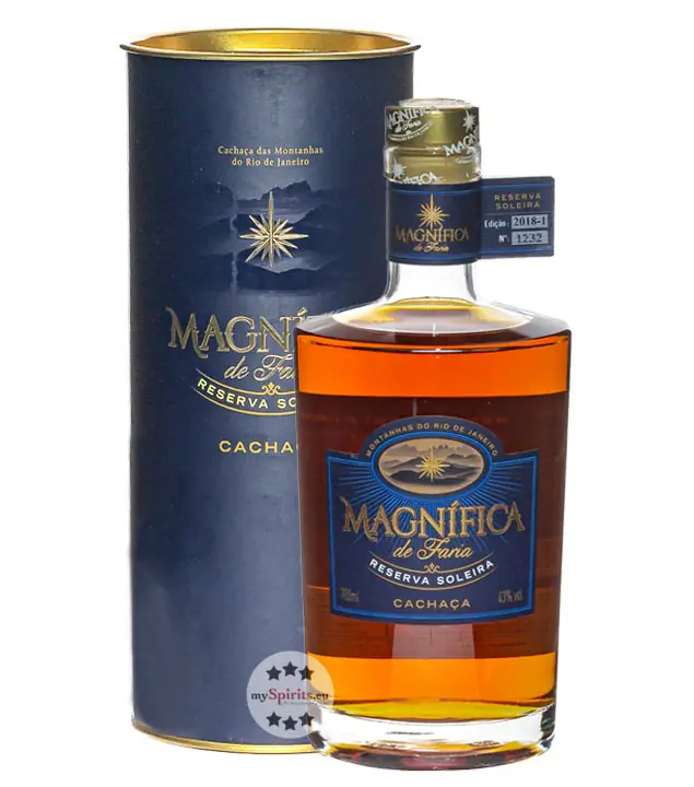 Magnifica de Faria Reserva Soleira Cachaça / 43 % Vol. / 0,7 Liter-Flasche in Geschenkdose