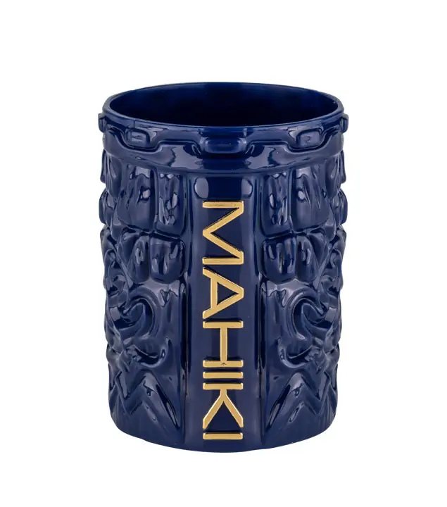 Mahiki Becher Tiki (Trinkglas) / ca. 380 ml / Ø ca. 7 cm / H: ca. 10,5 cm 