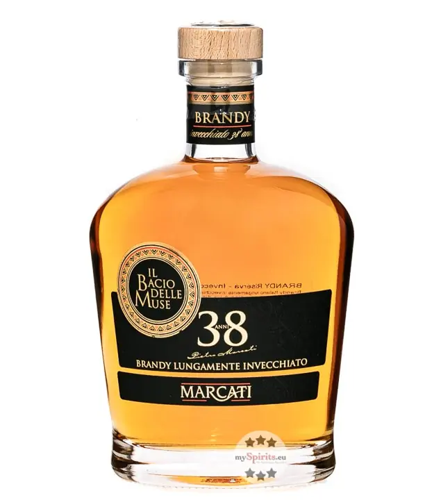 Marcati: Vintage Brandy Riserva 38 Anni / 40 % vol / 0,7 Liter-Flasche