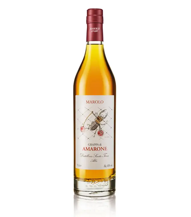Marolo: Grappa di Amarone / 45 % vol / 0,7 Liter-Flasche