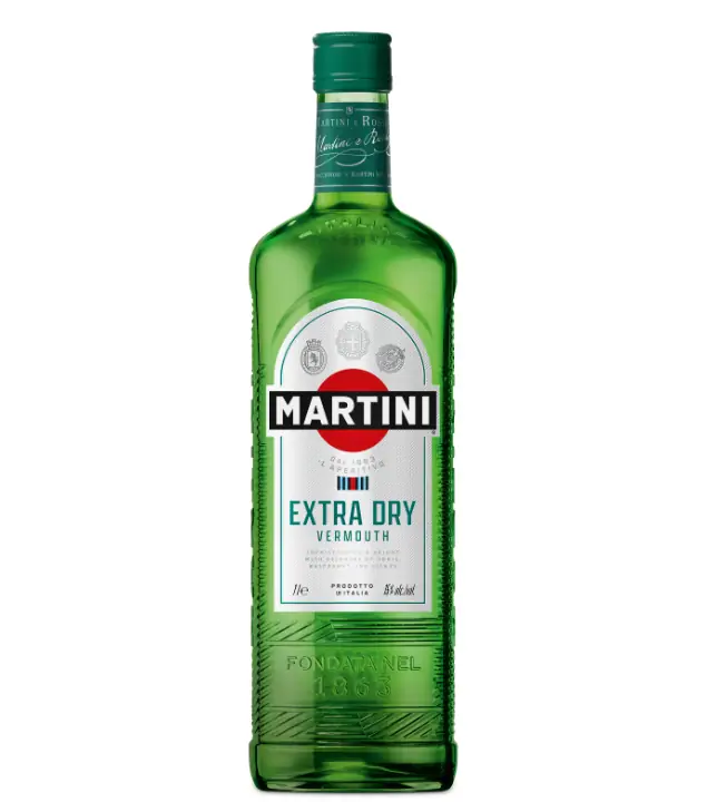 Martini Extra Dry Vermouth / 15 % Vol. / 1,0 Liter