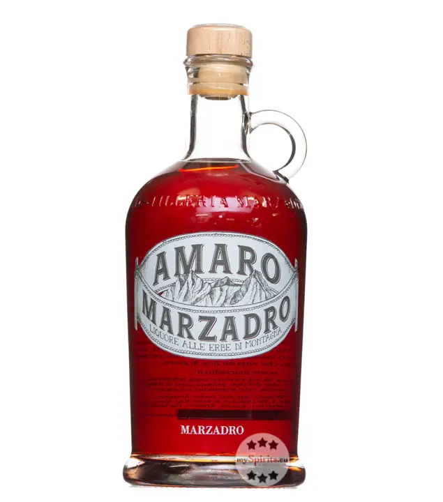 Marzadro: Grappa Amaro Marzadro / 30 % Vol. / 0,7 Liter-Flasche