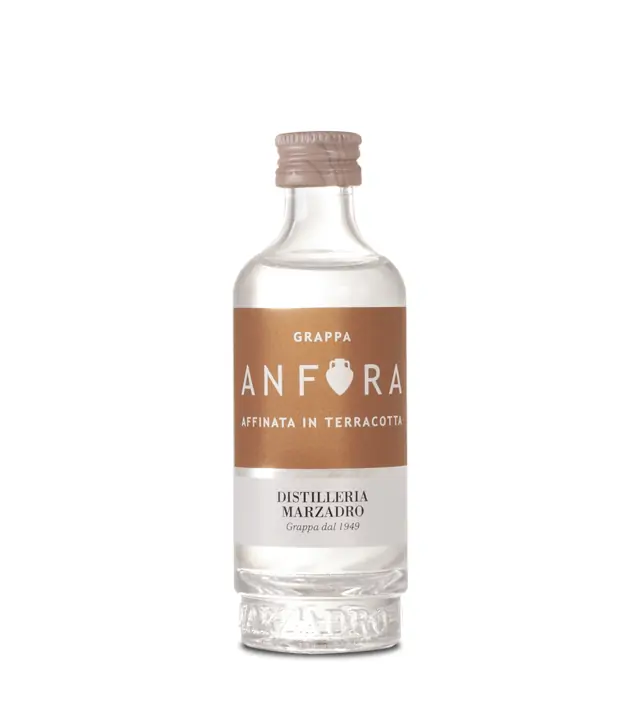 Marzadro Grappa Anfora Miniatur / 43 % Vol. / 0,04 Liter-Flasche