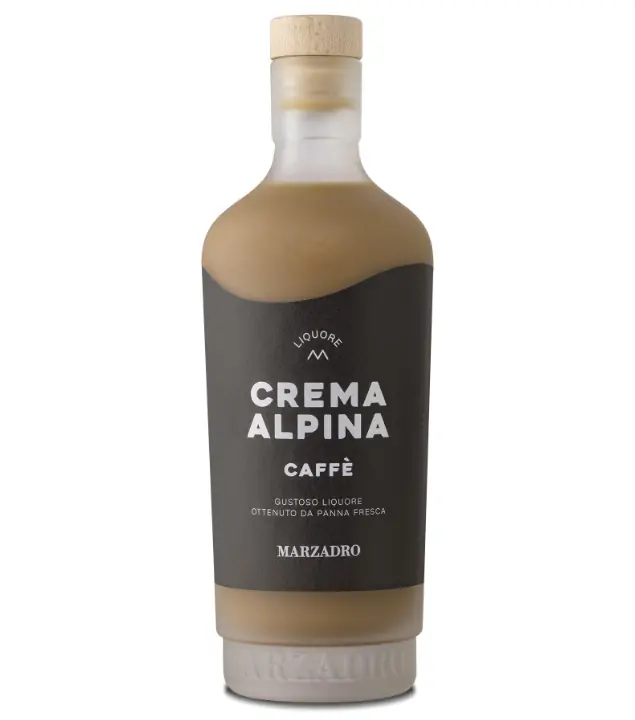 Marzadro Crema Alpina Caffè Kaffeelikör / 17 % Vol. / 0,7 Liter Flasche
