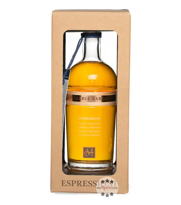 Marzadro Grappa Espressioni Solera / 42 % Vol. / 0,35 Liter-Flasche in Geschenkbox
