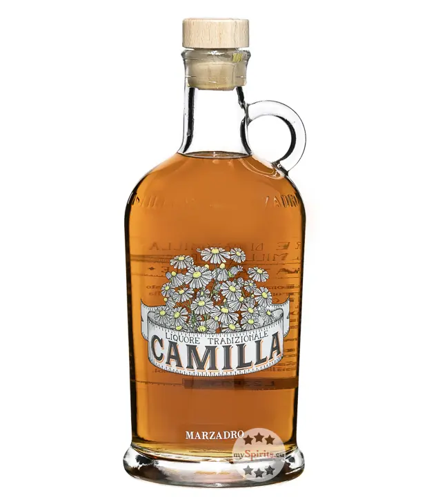 Marzadro Camilla Liquore di Camilla in Grappa Kamillenlikör / 35 % Vol. / 0,7 Liter-Flasche