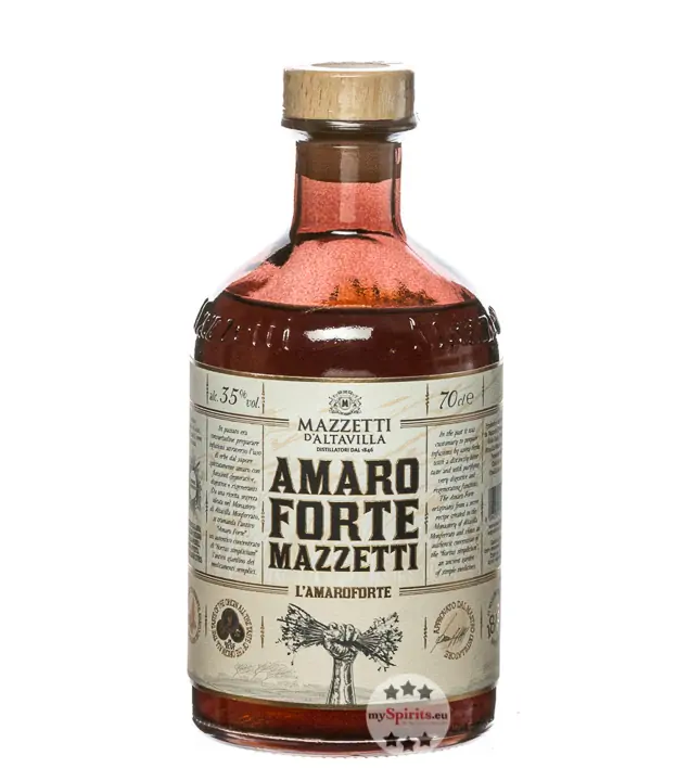 Mazzetti d’Altavilla Amaro Forte / 35 % Vol. / 0,7 Liter-Flasche