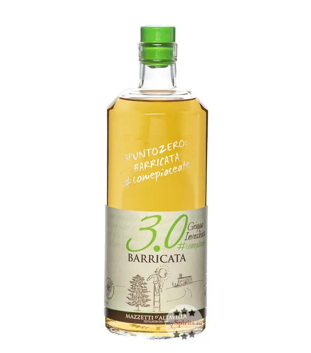 Mazzetti Grappa 3.0 Grappa Barricata / 40 % Vol. / 1,0 Liter-Flasche