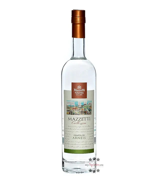 Mazzetti d'Altavilla Collezione Grappa di Arneis / 43 % Vol. / 0,7 Liter-Flasche