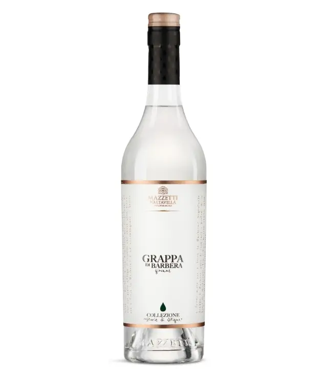 Mazzetti d'Altavilla Collezione Grappa di Barbera / 43 % Vol. / 0,7 Liter-Flasche