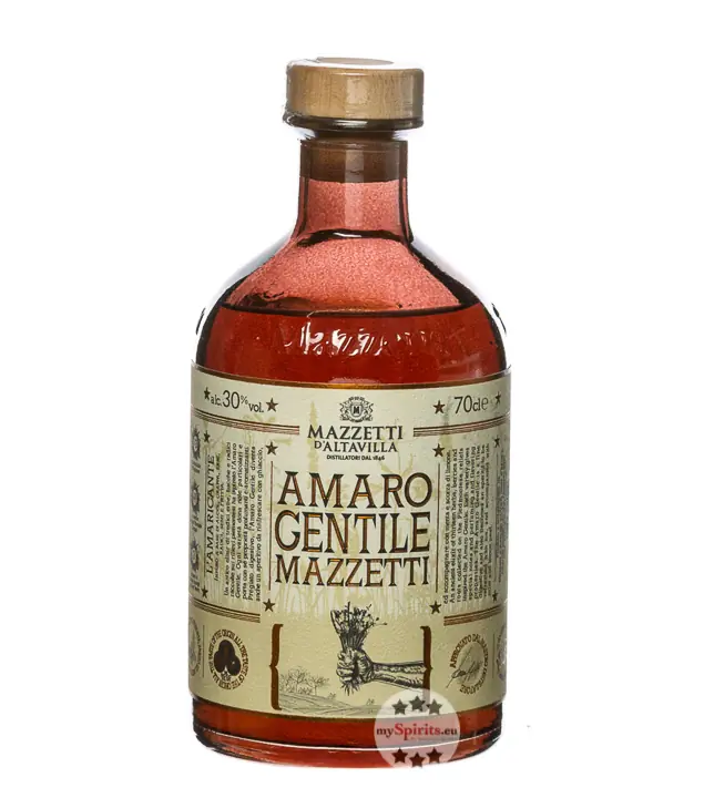Mazzetti d’Altavilla Amaro Gentile Likör / 30 % Vol. / 0,7 Liter-Flasche