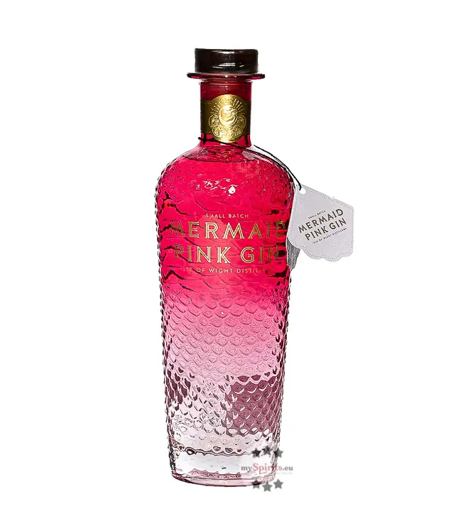 Isle of Wight Distillery Mermaid Pink Gin Small Batch / 38 % Vol. / 0,7 Liter-Flasche