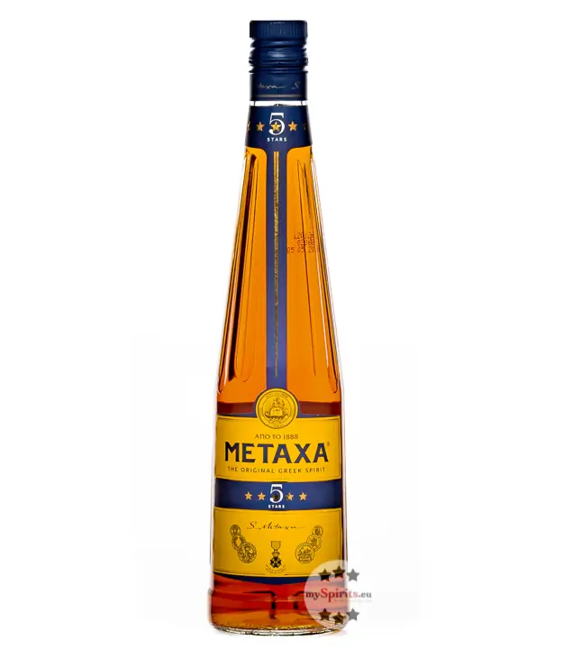 Metaxa 5 Sterne 5 Stars / 38 % Vol. / 0,7 Liter-Flasche