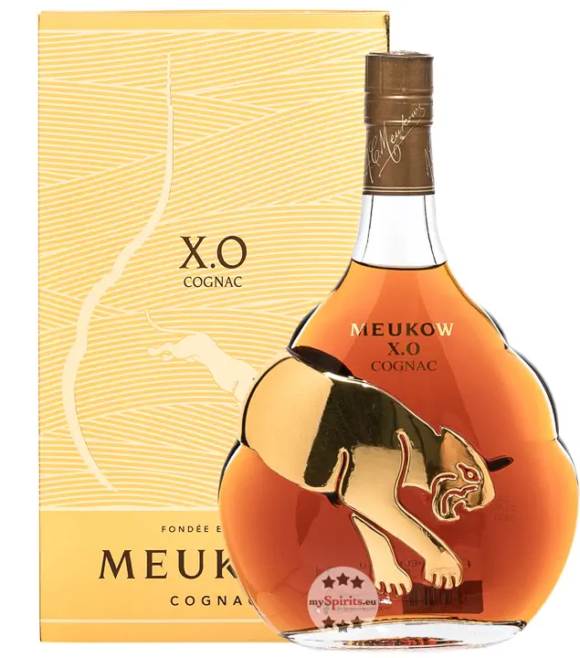 Meukow X.O Cognac / 40 % vol / 0,7 Liter-Flasche in Geschenkkarton