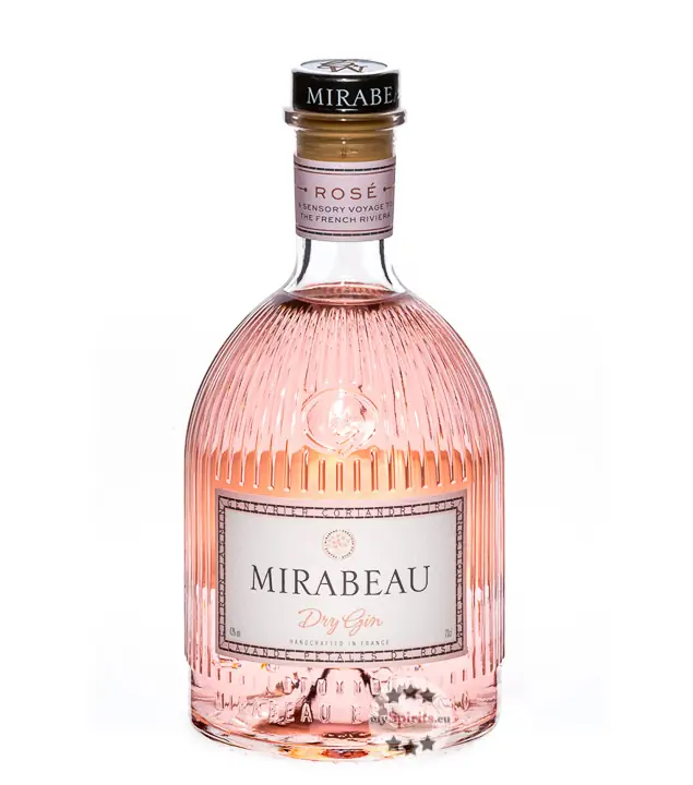 Mirabeau Dry Gin Rosé / 43 % Vol. / 0,7 Liter-Flasche
