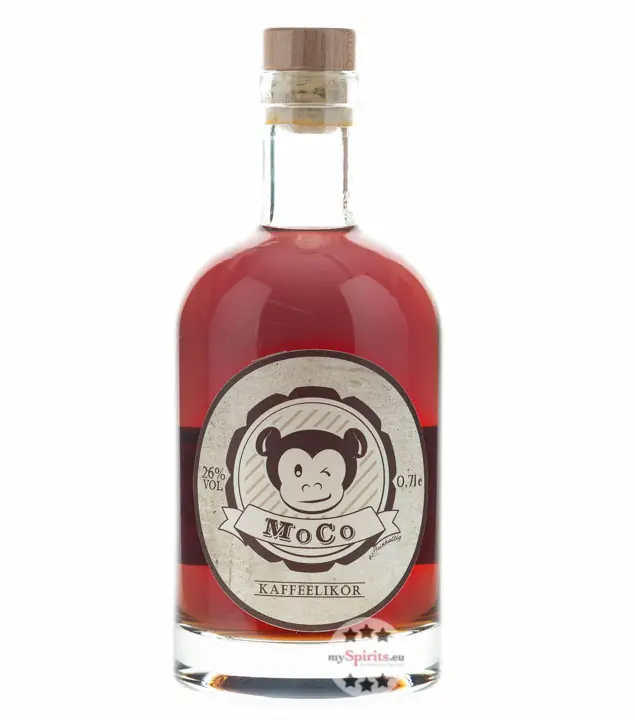 MoCo Kaffeelikör – koffeinhaltig / 26 % vol. / 0,7 Liter-Flasche