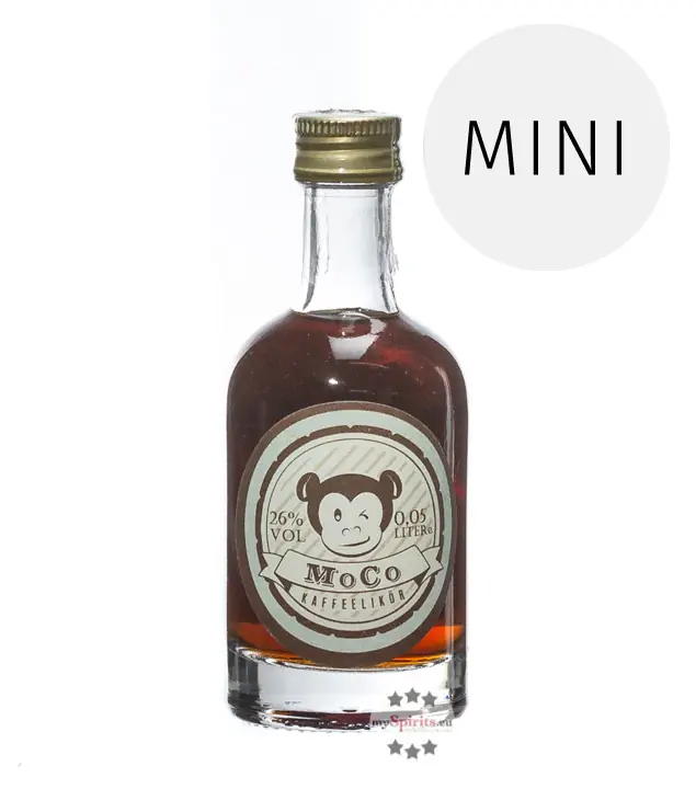 MoCo Kaffeelikör Mini / 26 % Vol. / 0,05 Liter-Flasche
