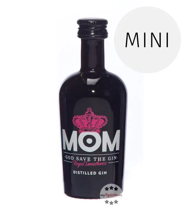 Gin Mom Miniatur - God save the Gin / 39,5 % Vol. / 0,05 Liter-Flasche