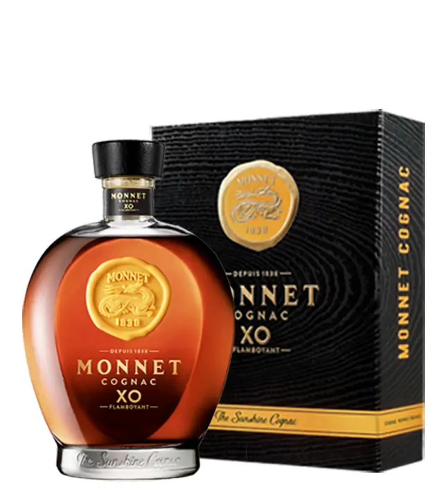 Monnet XO Cognac / 40 % Vol. / 0,7 Liter-Flasche in Geschenkbox