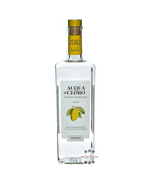 Nardini Acqua di Cedro Zitronenlikör / 29 % Vol. / 0,7 Liter-Flasche in Geschenkkarton