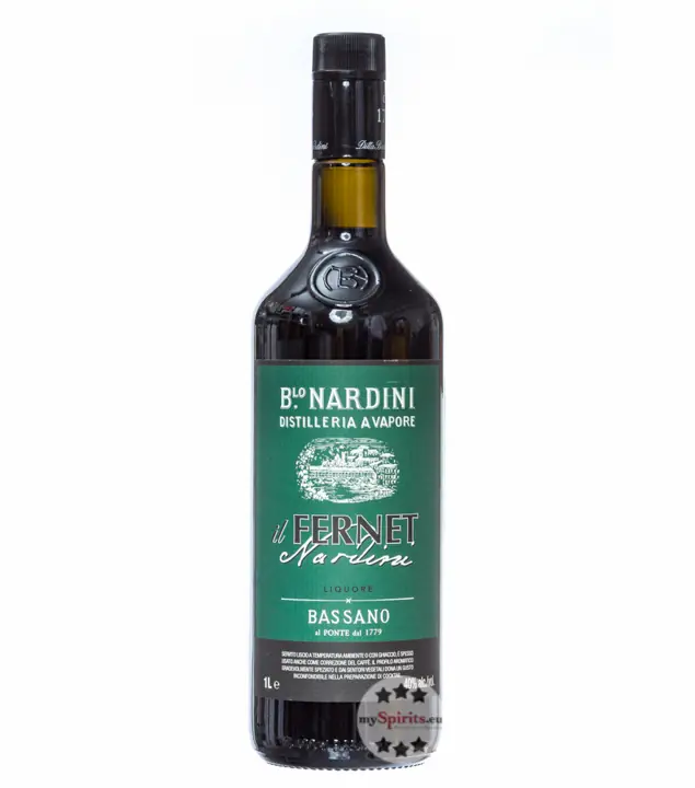 Nardini Kräuterlikör Fernet / 40% Vol. / 1,0 Liter-Flasche