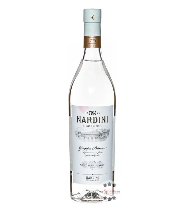 Nardini Grappa Bianca 50° / 50 % vol. / 0,7 Liter-Flasche