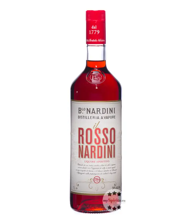 Nardini Il Rosso Liquore Aperitivo / 24 % Vol. / 1,0 Liter-Flasche
