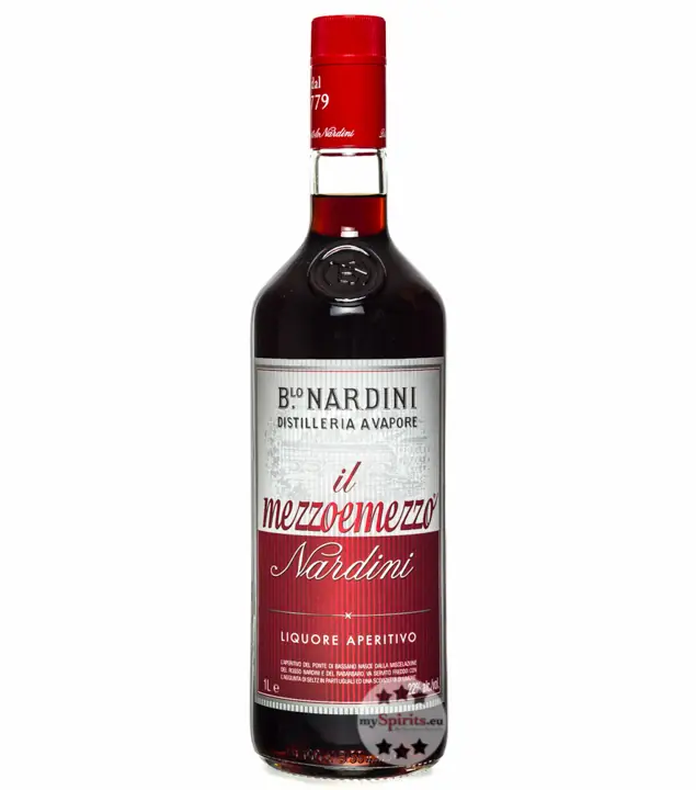 Nardini Il Mezzoemezzo Aperitiflikör / 22 % vol. / 1,0 Liter-Flasche