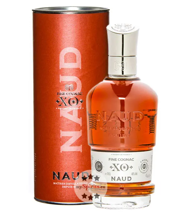 Naud XO Fine Cognac / 40 % Vol. / 0,7 Liter-Flasche in Geschenkdose