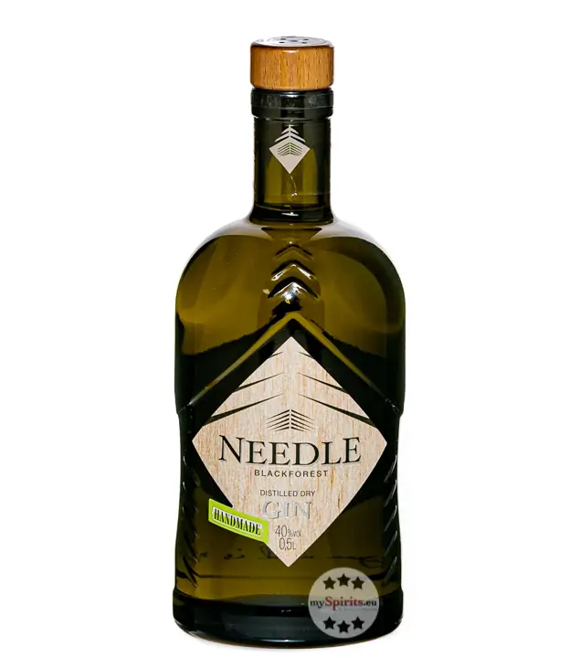 Needle Gin Blackforest Distilled Dry / 40 % Vol. / 0,5 Liter-Flasche