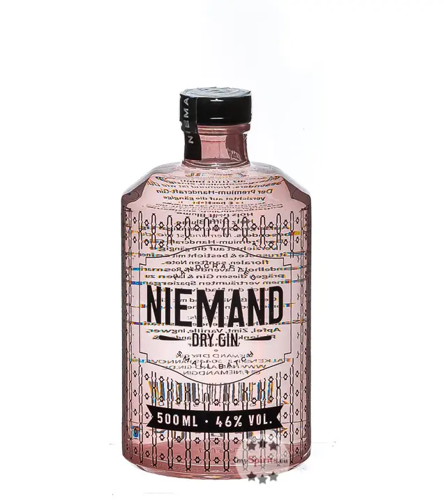 Niemand Dry Gin Small Batch Handcrafted / 46 % Vol. / 0,5 Liter-Flasche