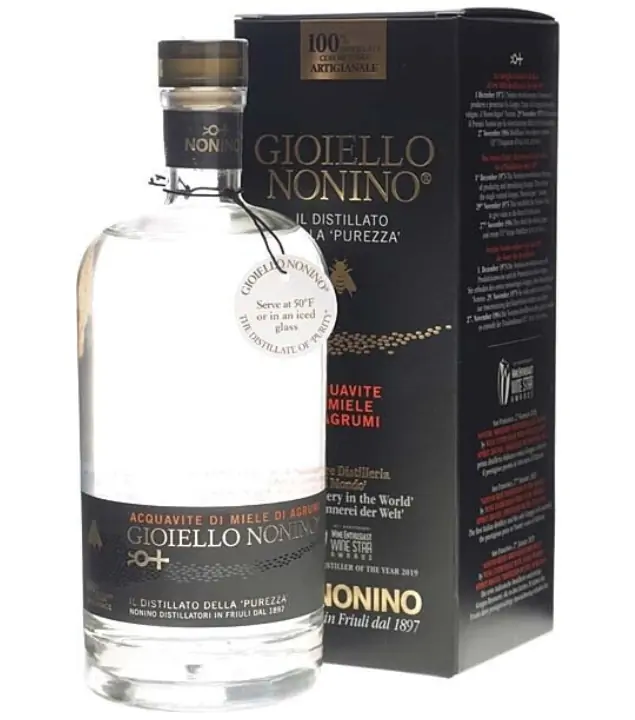 Nonino Gioiello Di Acacia – Feines Destillat aus Akazienhonig / 37 % vol / 0,5 Liter-Flasche
