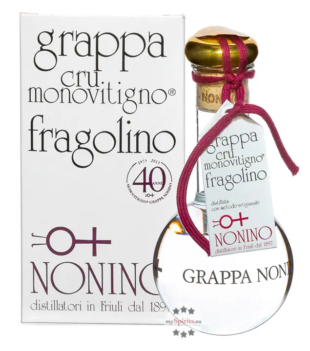  Nonino Grappa Fragolino Cru Monovitigno / 45 % Vol. / 0,2 Liter - Flasche
