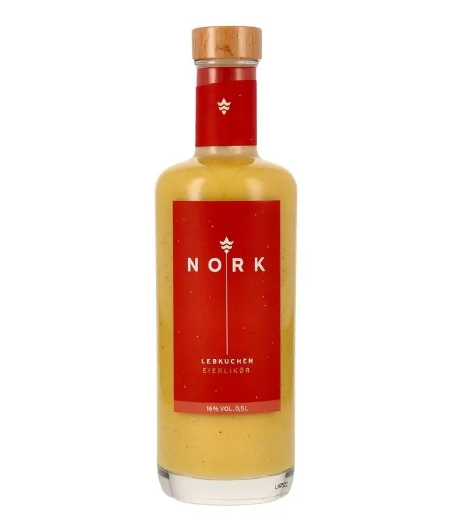 Nork Lebkuchen Eierlikör / 16 % vol / 0,5 Liter-Flasche
