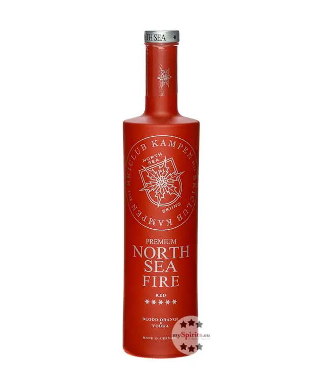 Skiclub Kampen: Premium North Sea Fire Blood Orange & Vodka / 15 % Vol. / 0,7 Liter-Flasche
