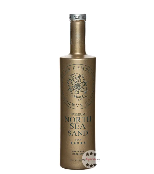 Skiclub Kampen: Premium North Sea Sand Eierlikör / 20 % Vol. / 0,7 Liter-Flasche