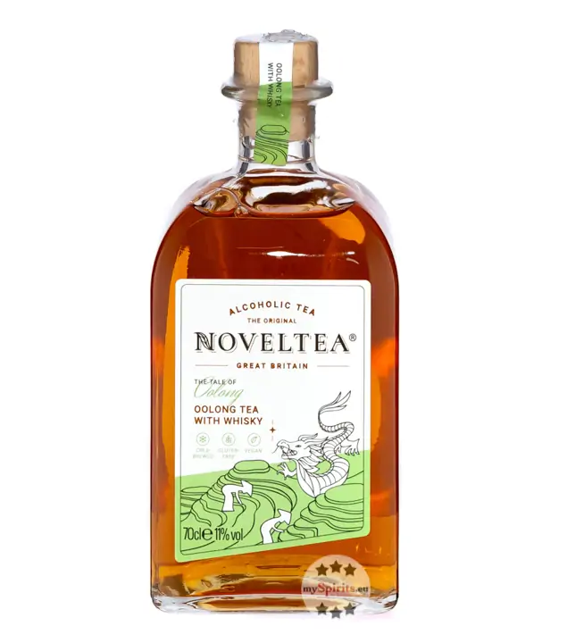 Noveltea: The Tale of Oolong, Oolong Tea with Whisky / 11 % Vol. / 0,7 Liter-Flasche