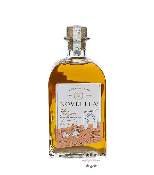 Noveltea: The Tale of Moroccan Mint, Green Mint Tea with Rum / 11 % Vol. / 0,7 Liter-Flasche