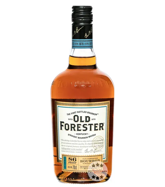 Old Forester Kentucky Straight Bourbon Whiskey / 43 % vol / 0,7 Liter-Flasche