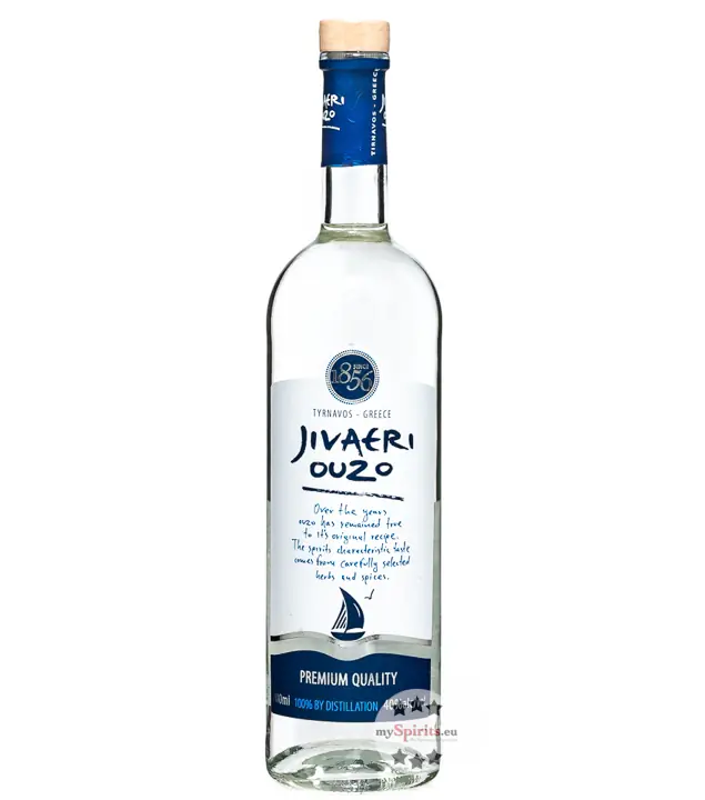 Katsaros Jivaeri Ouzo / 40 % vol / 0,7 Liter-Flasche