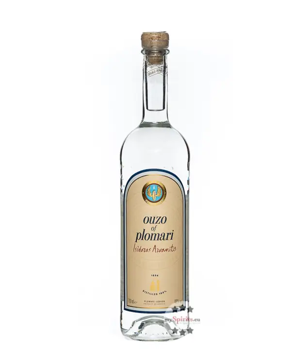 Ouzo of Plomari Isidoros Arvanitis / 40 % Vol. / 0,7 Liter-Flasche