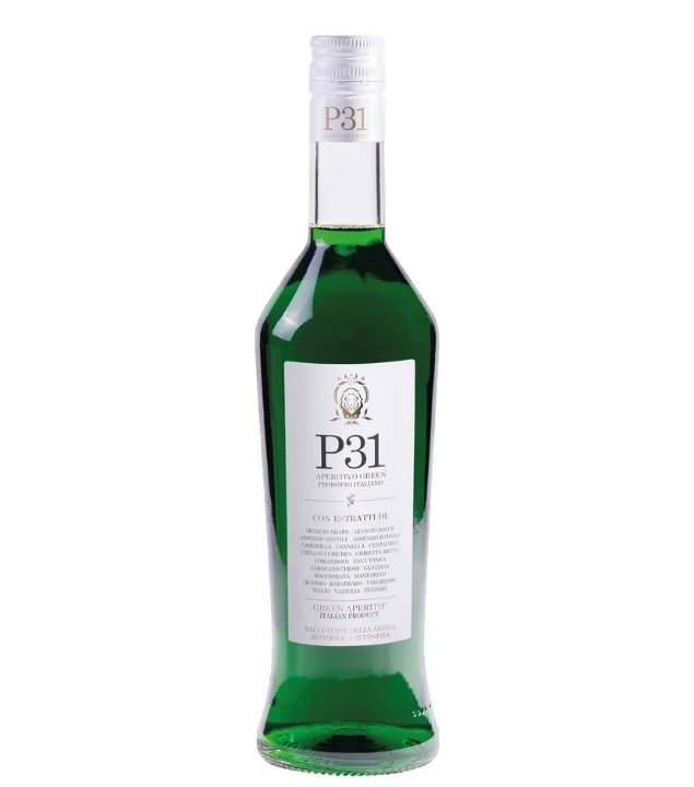P31 Aperitivo Green / 11 % vol / 0,7 Liter-Flasche
