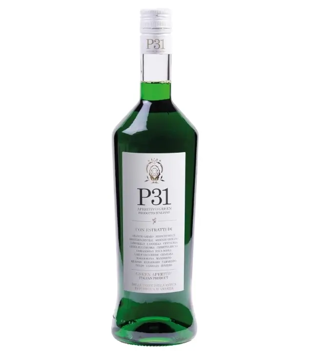 P31 Aperitivo Green / 11 % vol / 1,0 Liter-Flasche