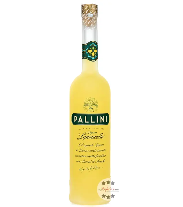 Pallini Limoncello Likör / 26 % vol / 0,7 Liter-Flasche