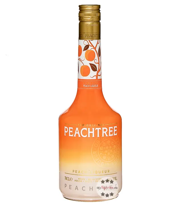 Peachtree Peach Liqueur / 20 % vol / 0,7 Liter-Flasche