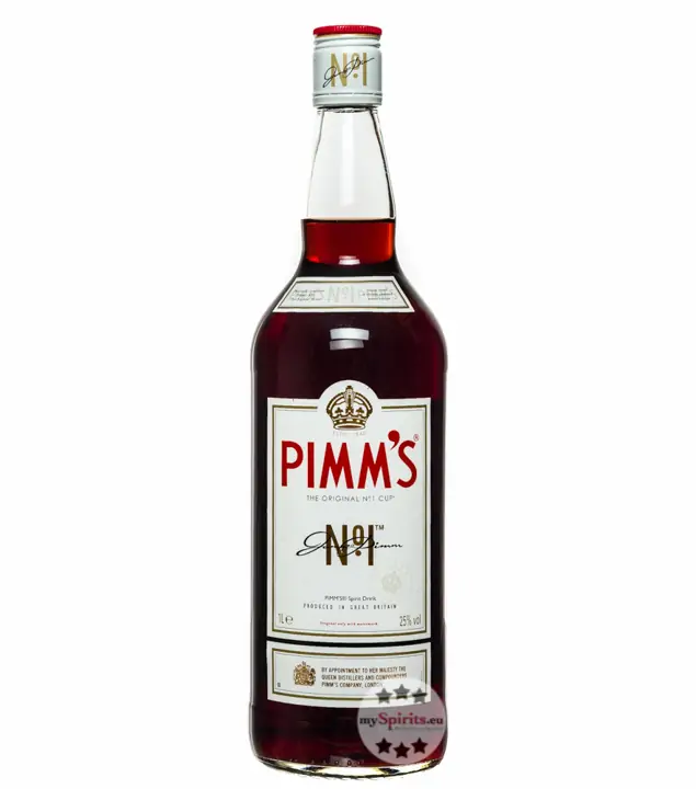 Pimm's No. 1 Cup – englischer Szene-Aperitif / 25 % Vol. / 1,0 Liter-Flasche
