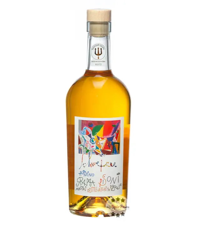 Pisoni Riccardo Schweizer Barricata Grappa / 40 % Vol. / 0,7 Liter-Flasche