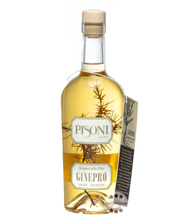 Pisoni Grappa Ginepro - Wacholder-Grappa / 40 % Vol. / 0,7 Liter-Flasche