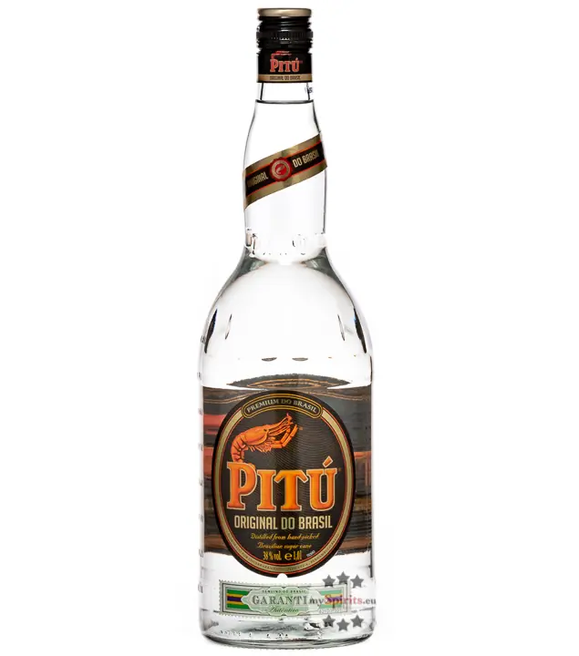 Pitu Cachaça Original do Brasil / 38 % Vol. / 1,0 Liter-Flasche